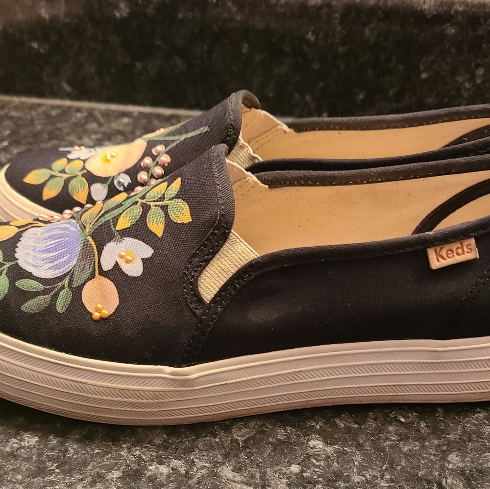 Rifle Paper Co Keds size 7 - Picture 3 of 8
